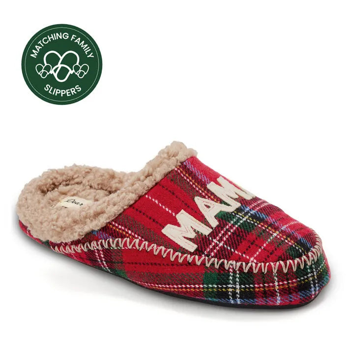 Women's Mama Bear Plaid Clog