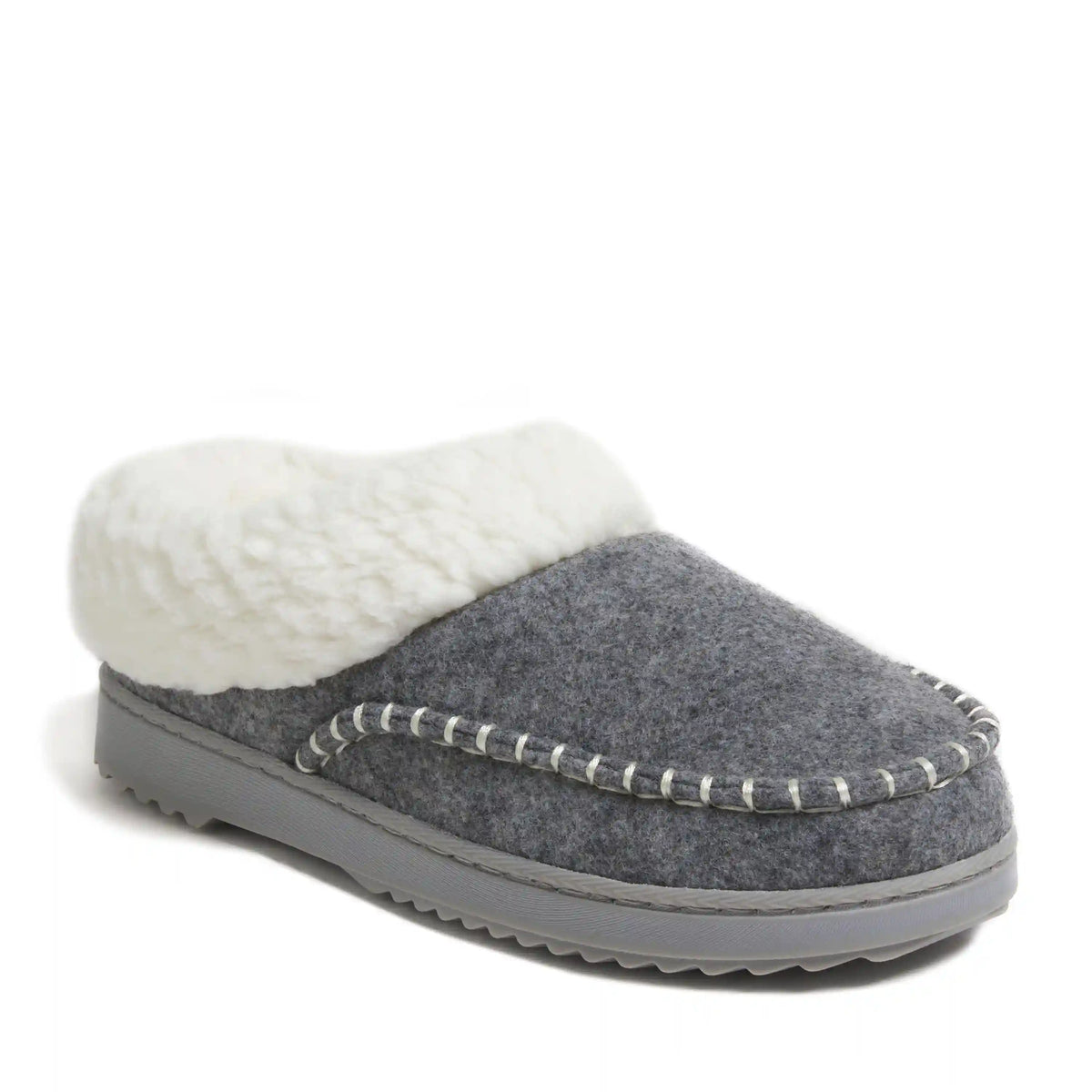 Women's Nyla Felted And Plaid Moc Toe Clog