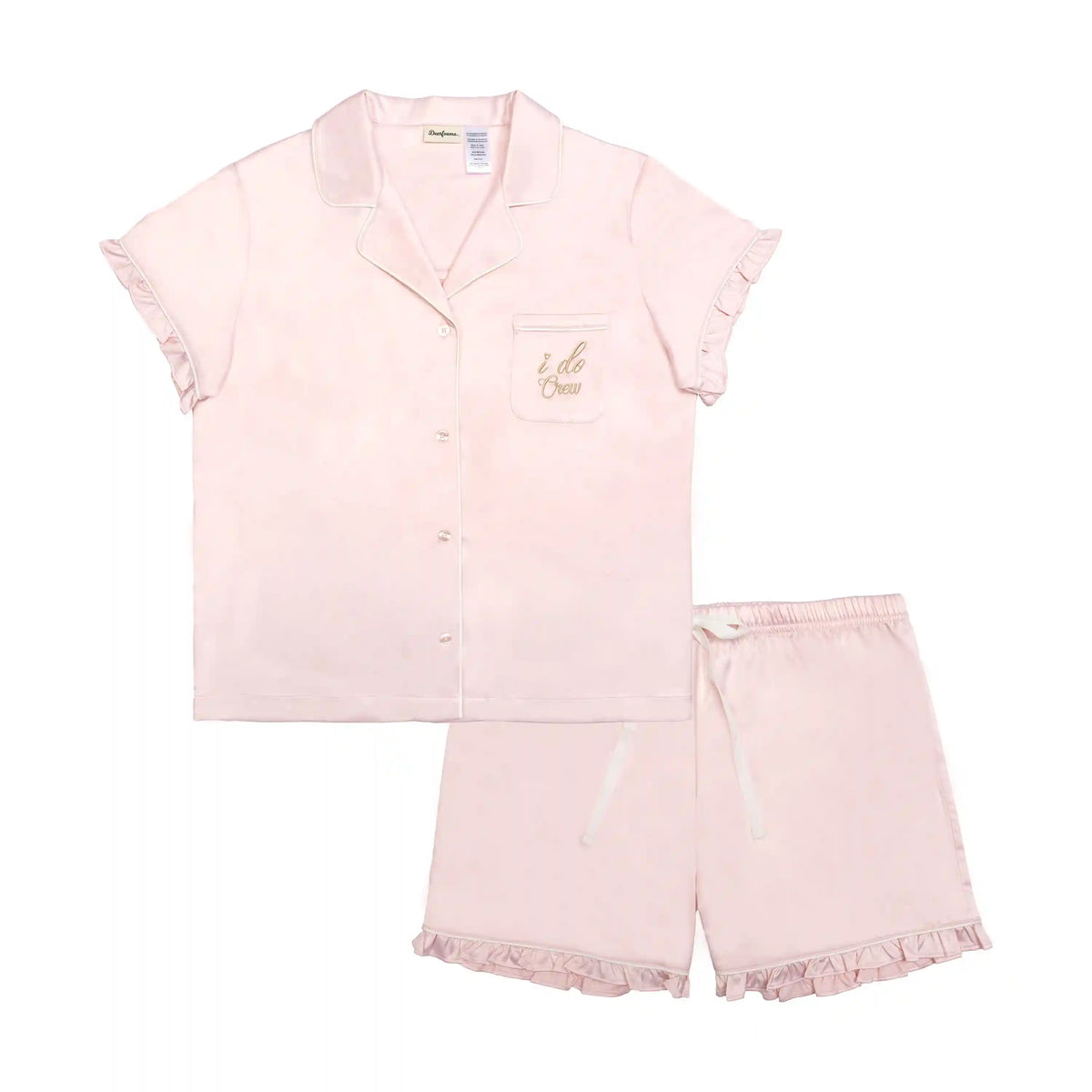 I Do Crew Bridal Short Pajama Set
